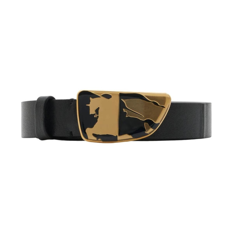 Burberry Womens Leather Shield EKD Belt, Size Medium | Jomashop.com & JomaDeals.com