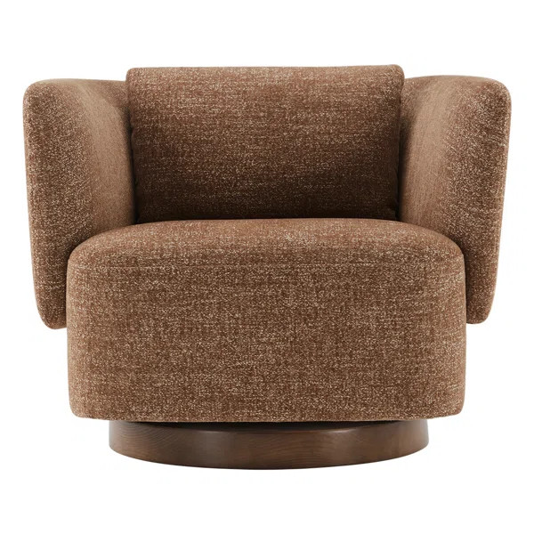 Morello Upholstered Swivel Barrel Chair | Wayfair North America