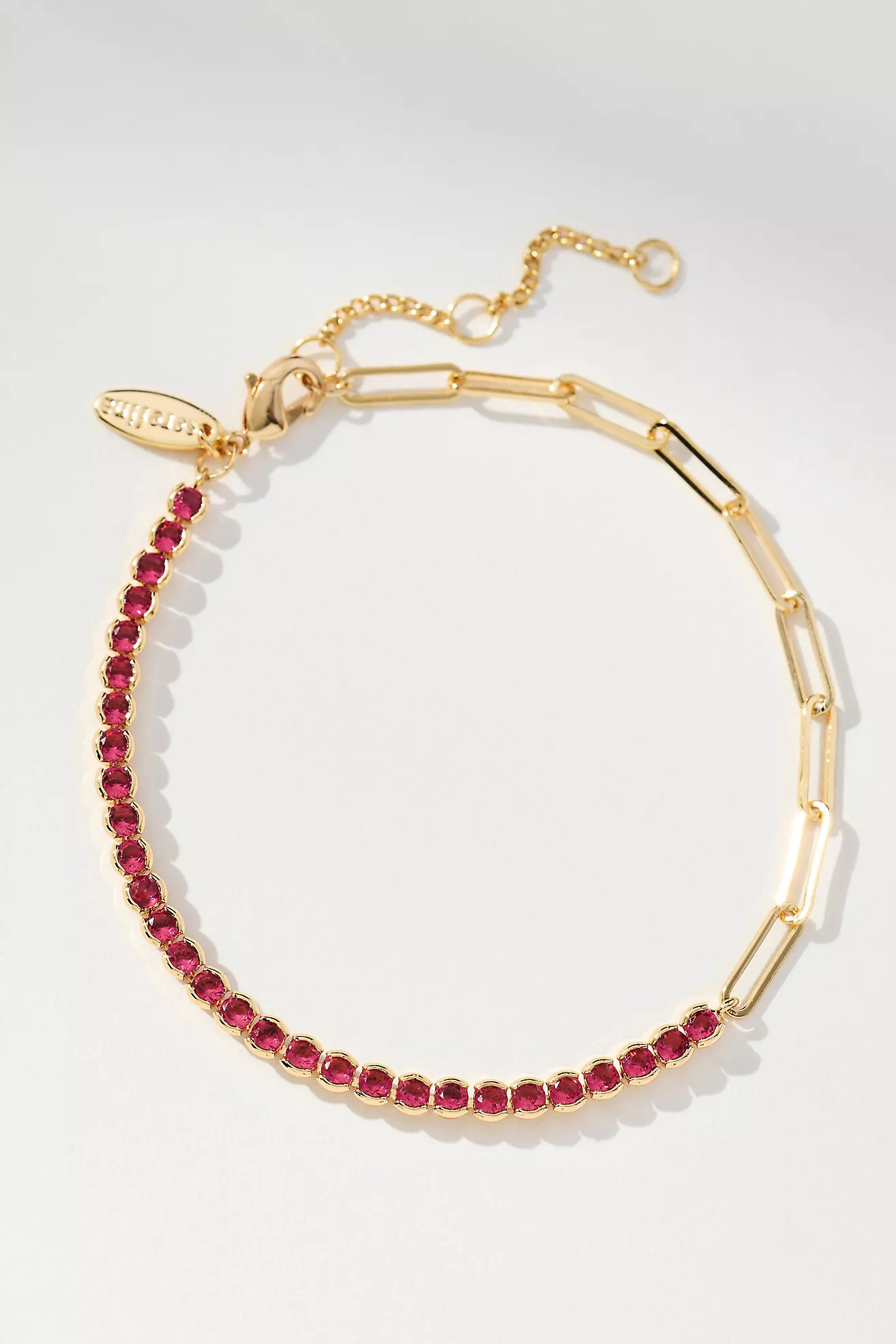 Dainty Colorful Crystal Bracelet | Anthropologie (US)