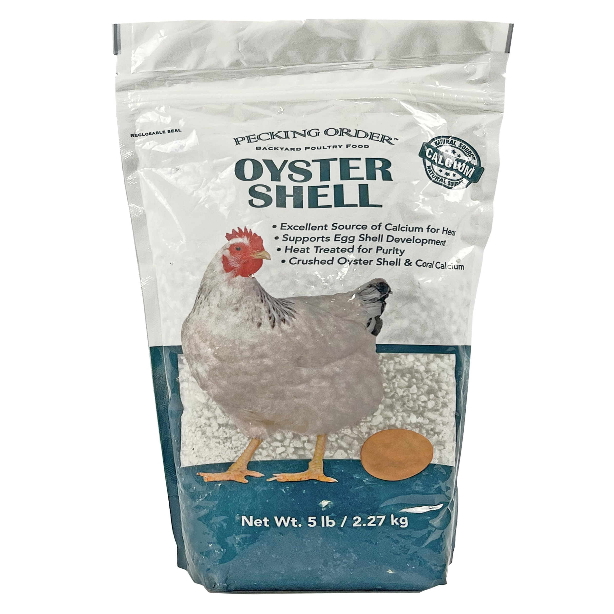 Pecking Order Oyster Shell - Calcium Supplement to Support Laying Hens and Strong Egg Shell Devel... | Amazon (US)