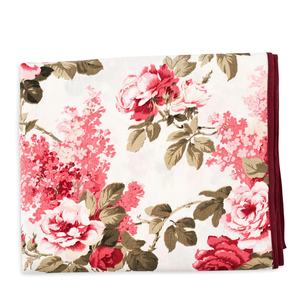 Eva Tablecloth in Rose Floral | Over The Moon
