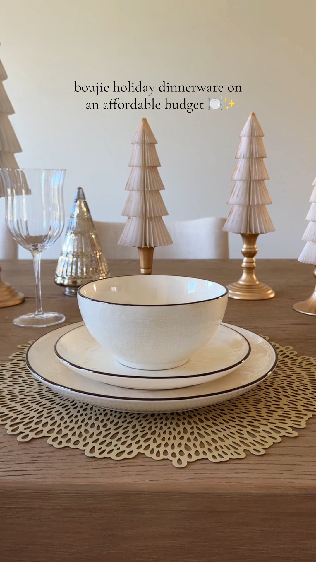 the perfect neutral dinnerware to go with every holiday ✨ #dinnerware #dinnerset #placesetting #holidaydinner #holidaytablescape #holidaydining #holidaytablescape 

#LTKHome #LTKHoliday #LTKFindsUnder50