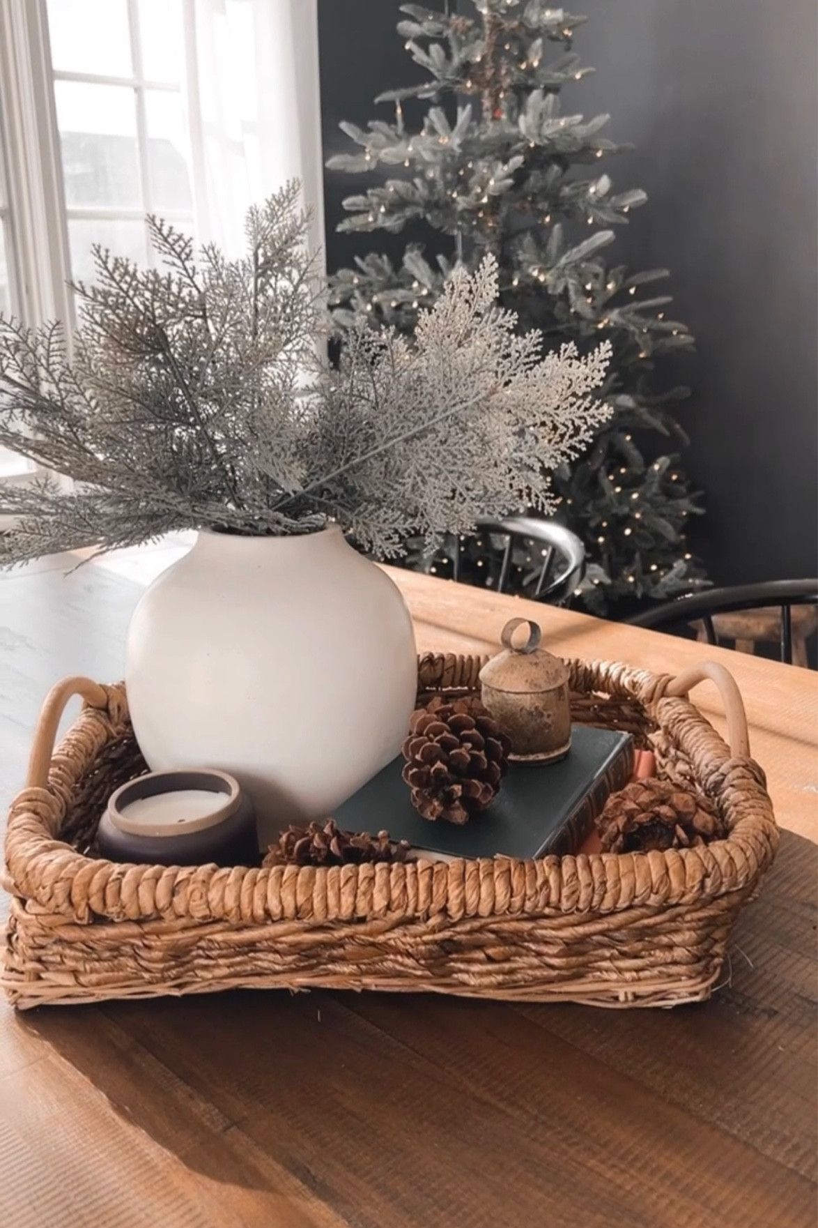 Holiday Christmas centerpiece 

#LTKSeasonal #LTKhome #LTKHoliday