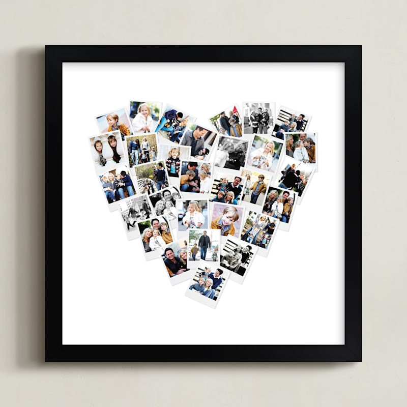 Heart Snapshot Mix® Photo Art | Minted