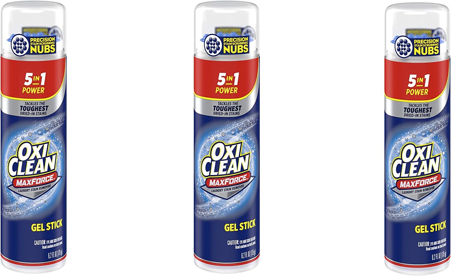 OxiClean Max Force Gel Stick, 6.2 Oz (3-Pack) | Amazon (US)