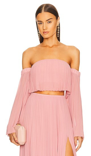 x REVOLVE Marcella Top in Mauve | Revolve Clothing (Global)