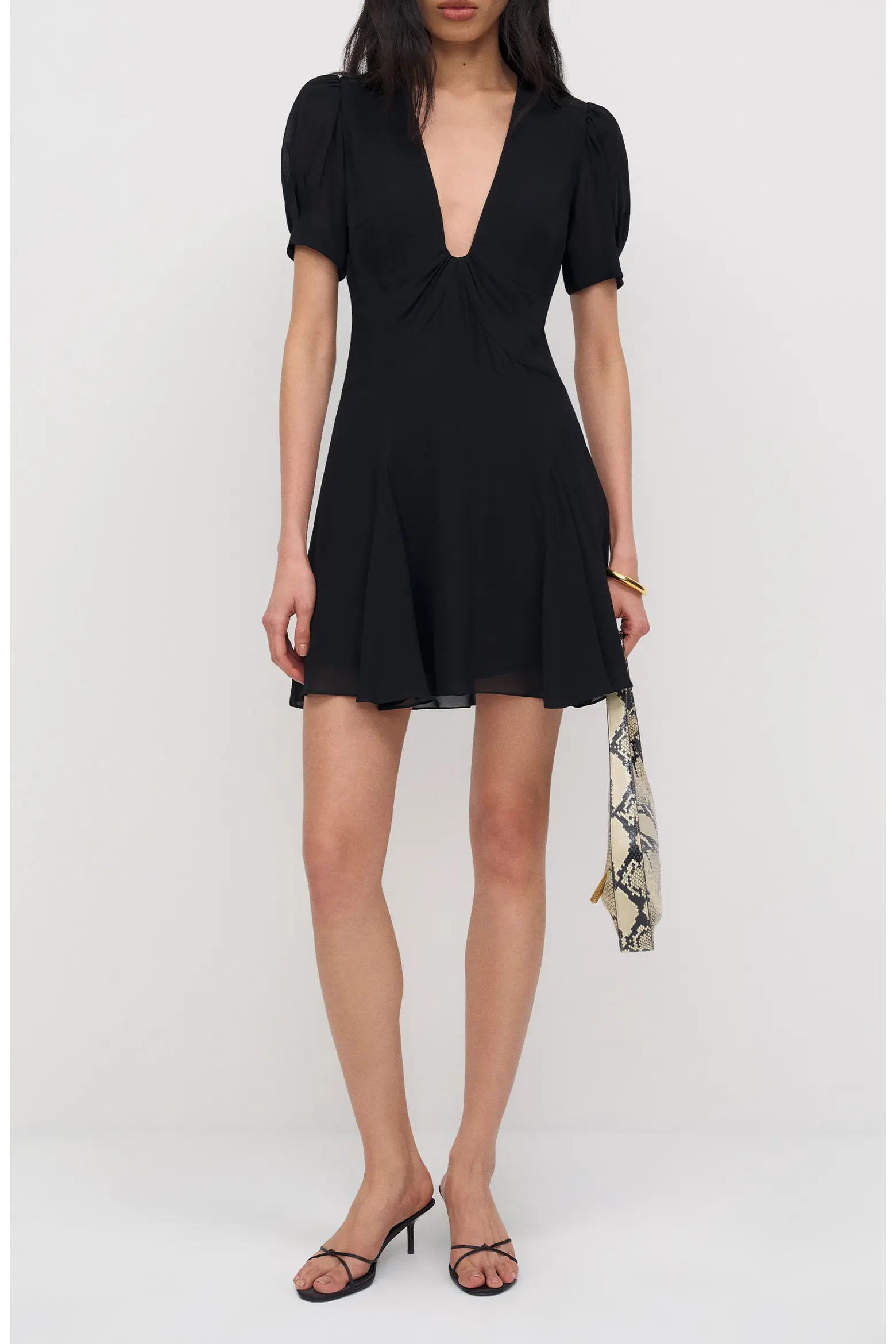 Akaia Puff Shoulder Minidress (Women) | Nordstrom | Nordstrom