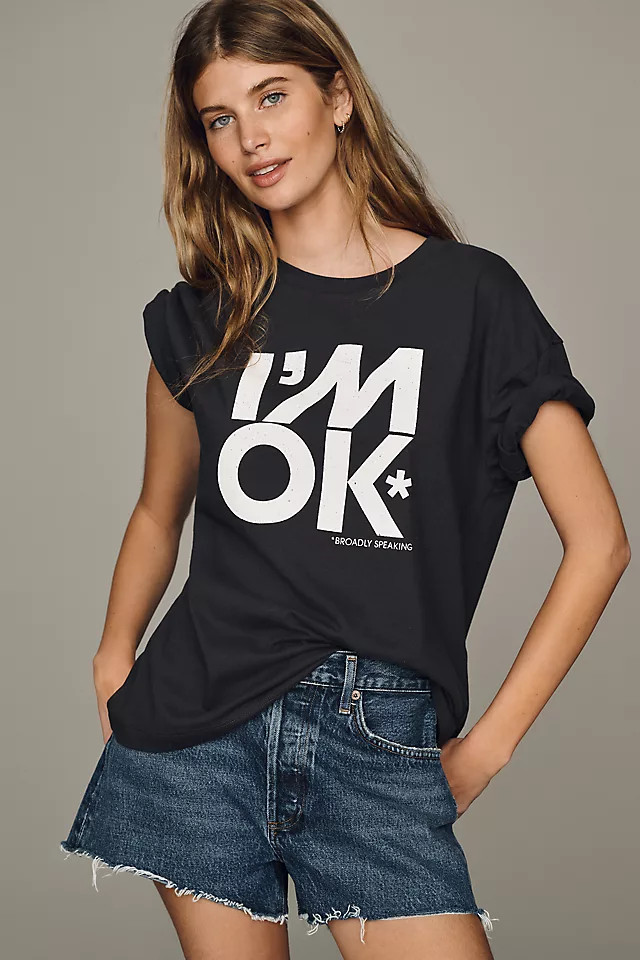 By Anthropologie x Real Fun, Wow! Cotton Graphic Tee | Anthropologie (US)