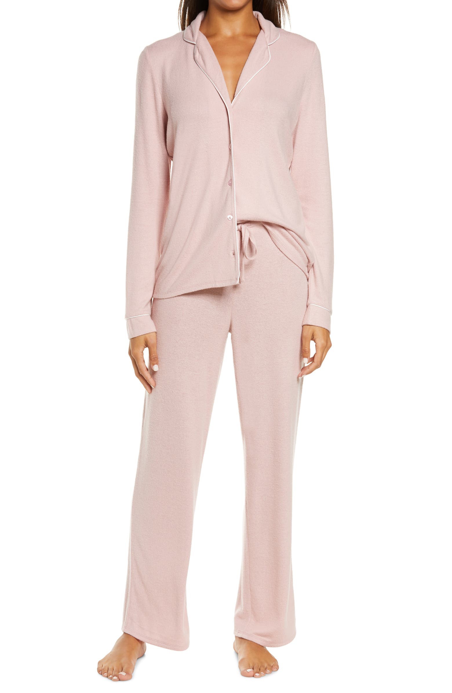 Brushed Hacci Pajamas | Nordstrom