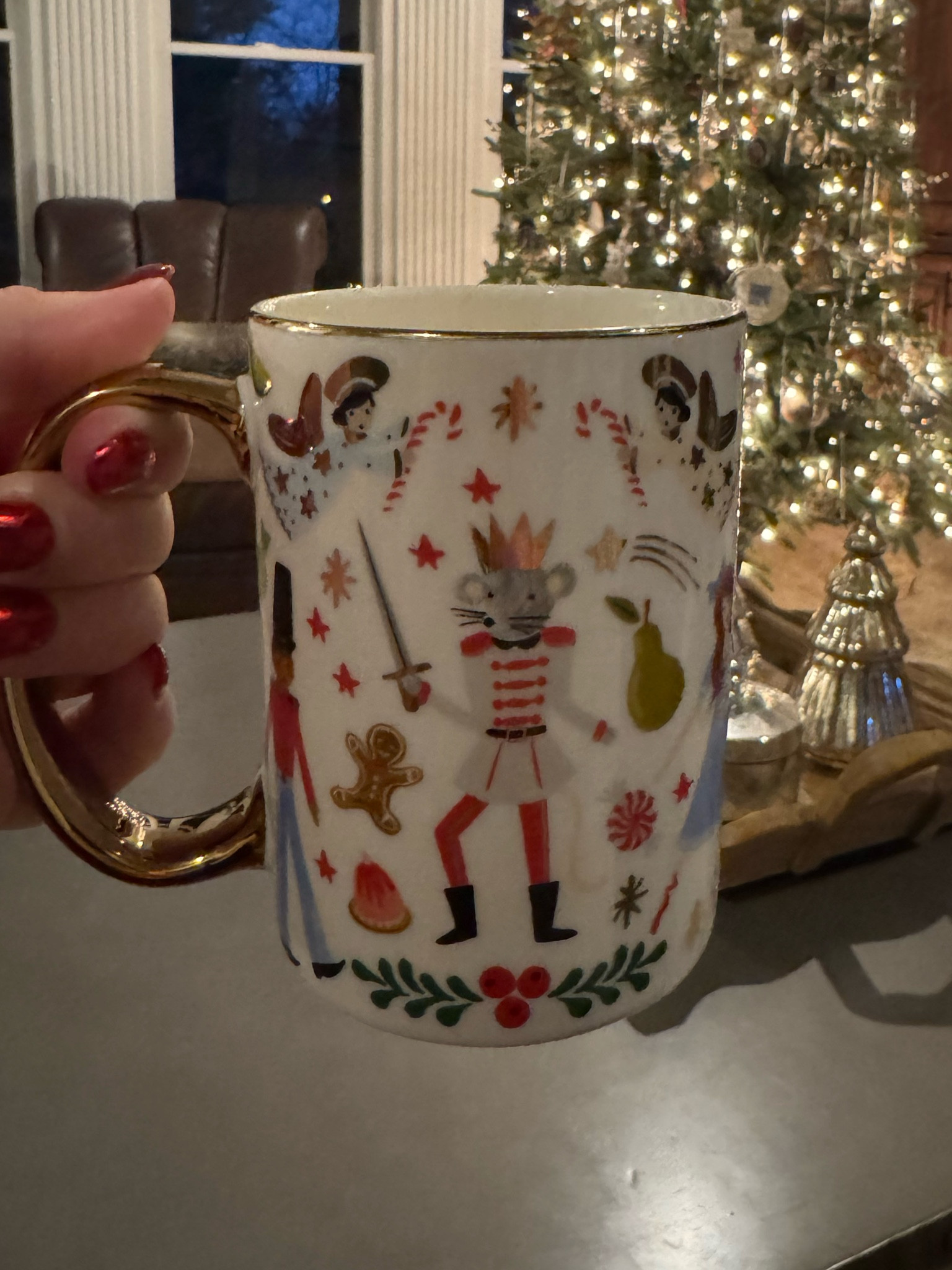 Coffee tastes better in a Christmas cup #nutcracker #coffeemug #xmasmug #christmasmug #christmasgift

#LTKHoliday #LTKSeasonal #LTKHome