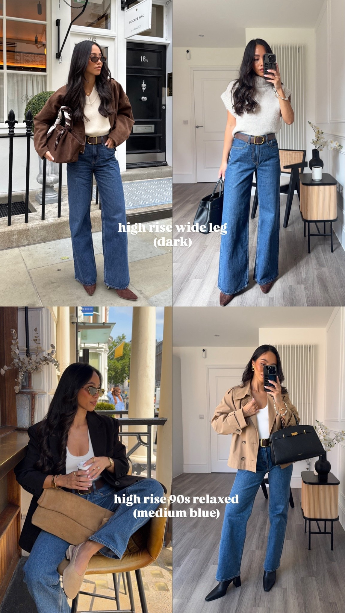 Fave jeans are on sale this weekend  👖 use the code AFXLTK for extra discount 🙋🏻‍♀️ 

High rise wide leg (top) wearing size 24 regular (when wearing heels/ boots) 

High rise 90s relaxed (bottom) wearing size 24 short (wearing either flats) 

#abercrombie #abercrombiejeans


#LTKstyletip #LTKspring #LTKjeans
