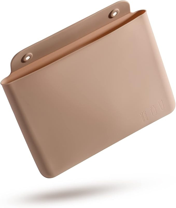 BEZOX Silicone Makeup Bag, Travel Cosmetic Bag with Double Magnetic Buckle Flap, Fashion Makeup B... | Amazon (US)