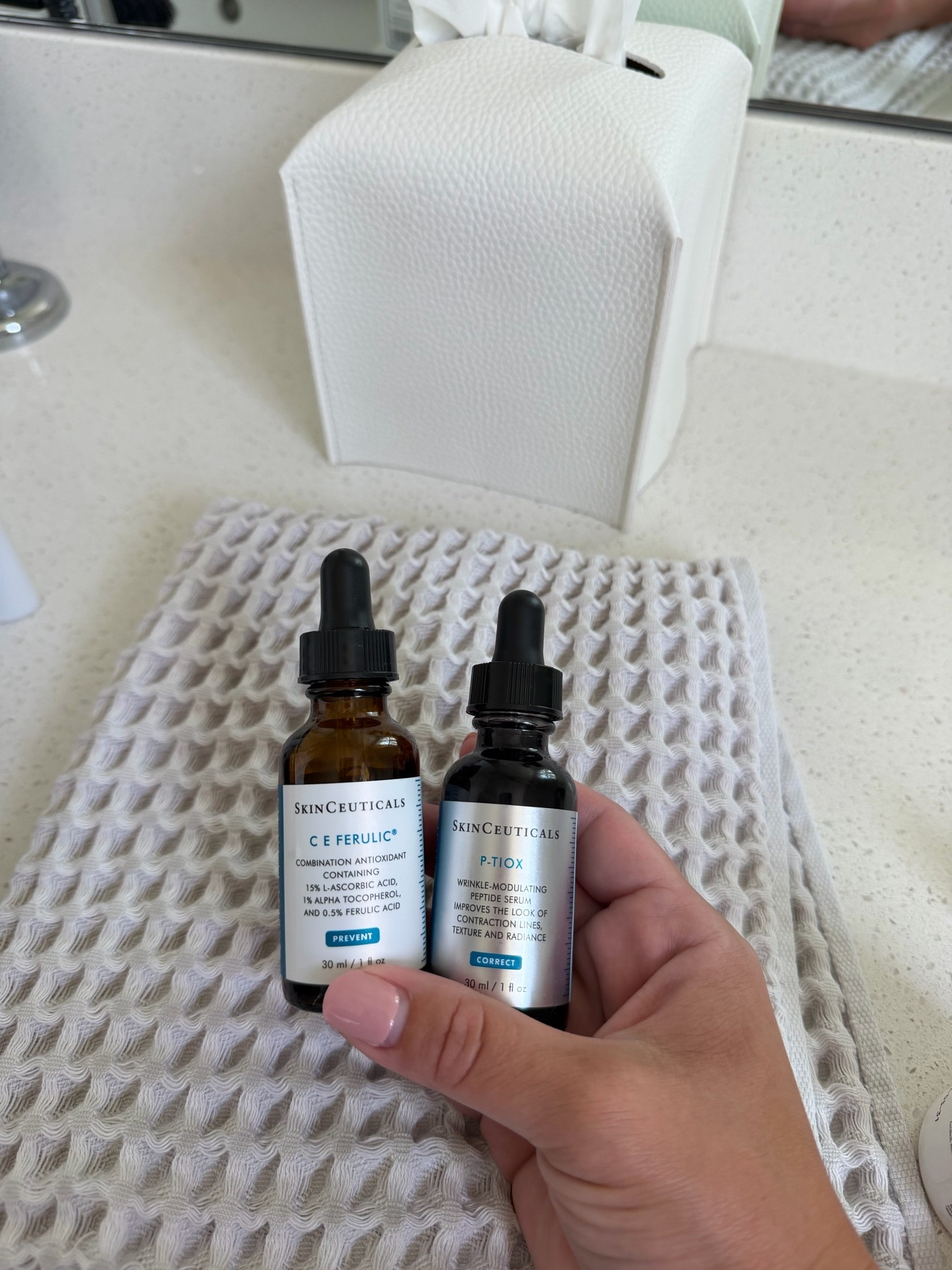 This duo has been an absolute game changer! I started using them mid-July and have seen such a positive change in my skin’s texture and complexion. 

#skincare #skinceuticals #beauty #vitamincserum

#LTKmomlife #LTKselfcare #LTKBeauty