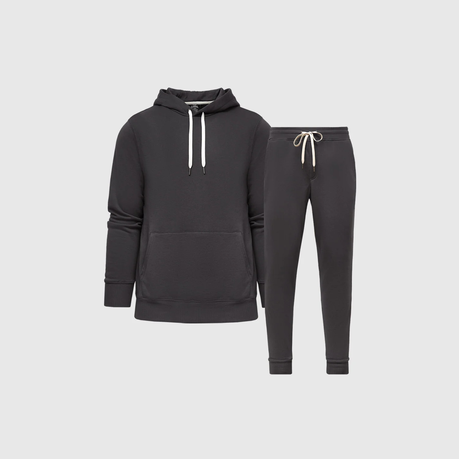 Carbon Fleece Pullover Hoodie and Jogger Set | True Classic