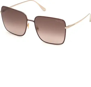 Heather Polarized 60mm Square Sunglasses | Nordstrom Rack