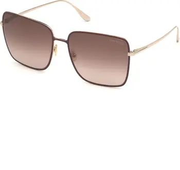 Heather Polarized 60mm Square Sunglasses | Nordstrom