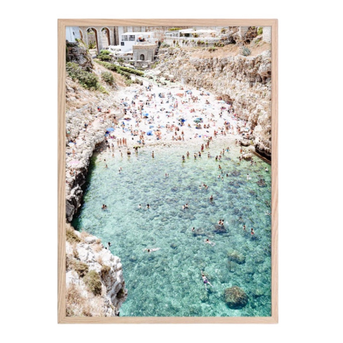 A favorite coastal print — Polignano a Mare From Above III Art Print. 

#LTKhome