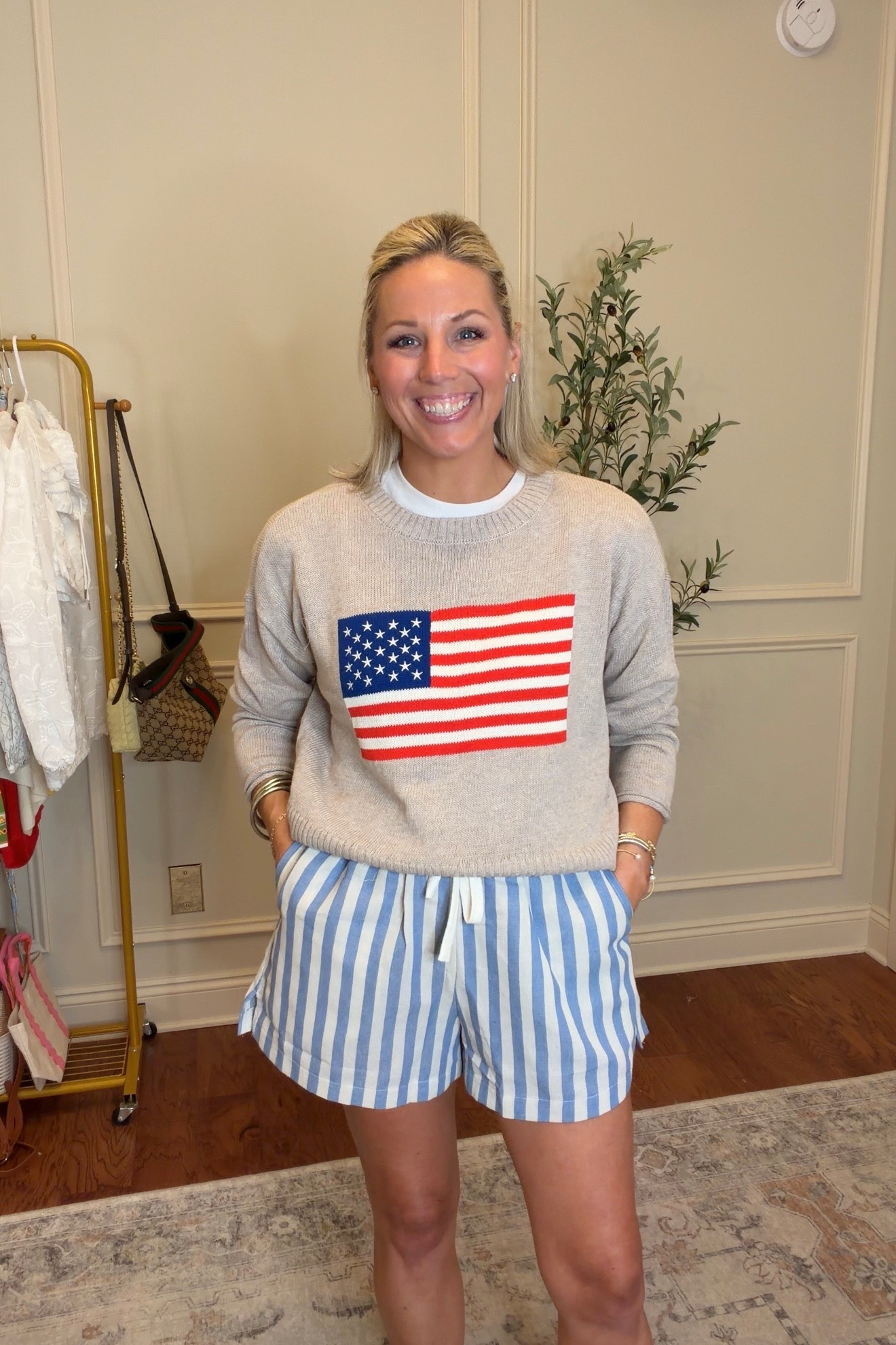 New Americana drop from Ardire! Use code bobbi10 for 10% off your order! Wearing my true size small in all pieces!

#LTKootd #LTKgrwm #LTKmomlife