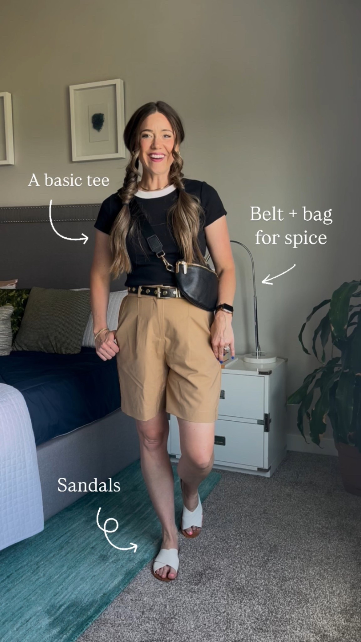 The perfect cotton shorts for summer! 