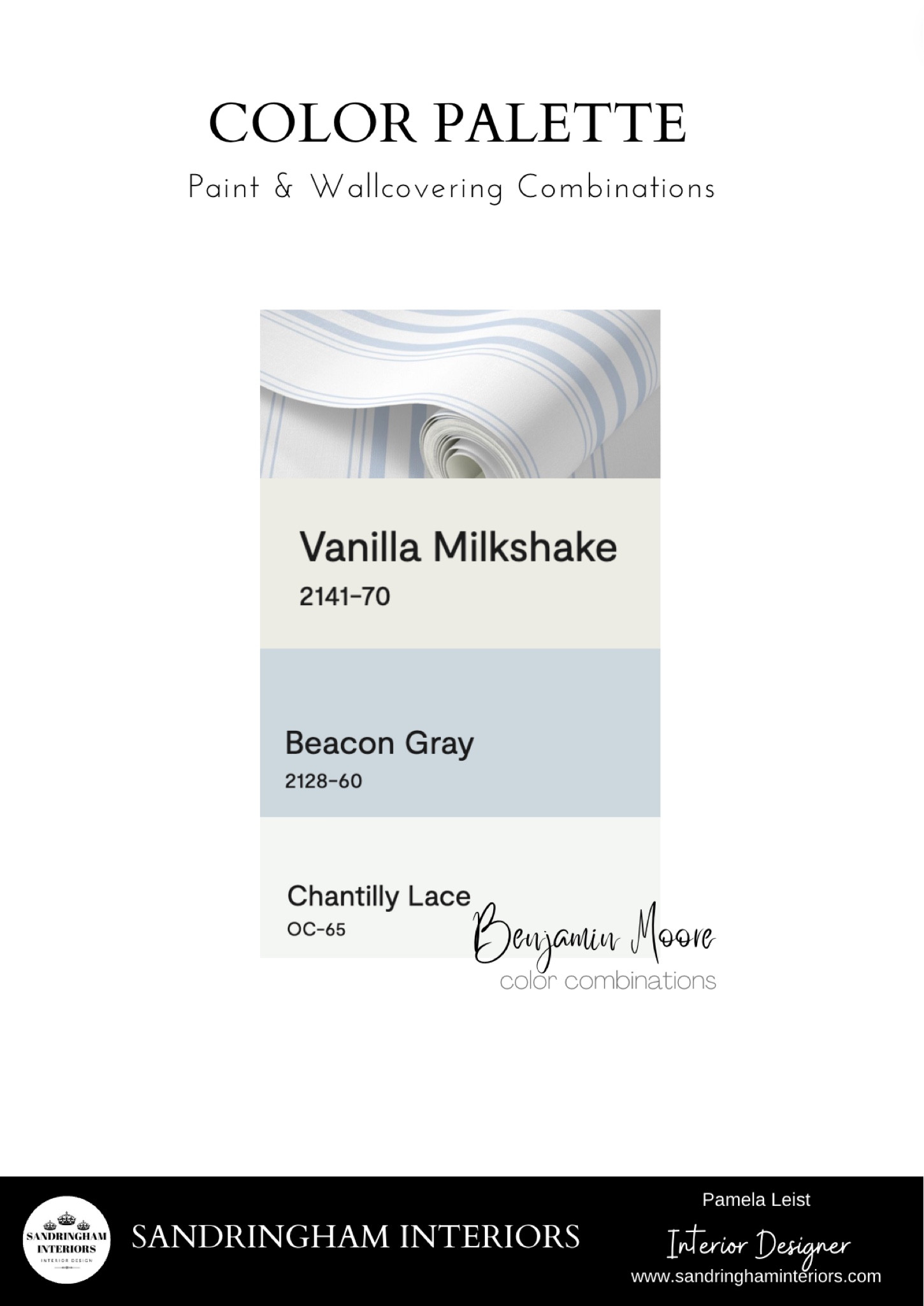 Paint & Wall covering Combinations
Benjamin Moore | Spoonflower

#LTKstyletip #LTKhome