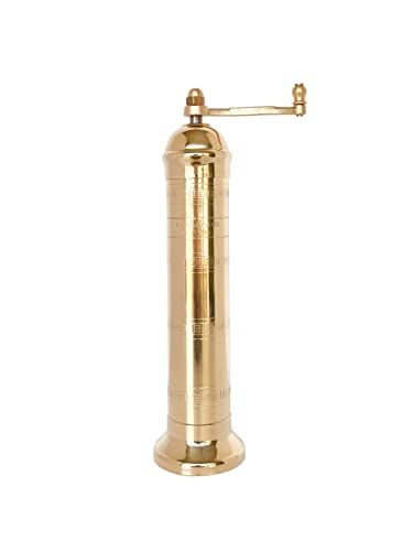 The Original European Salt and Pepper Mill 9” Brass Salt Mill | Amazon (US)