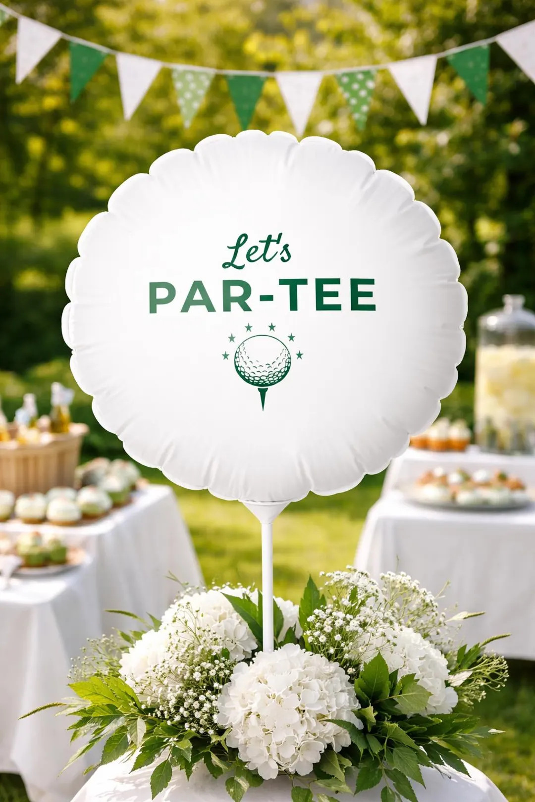 Let’s Par-Tee Golf Balloon, Golf Party Decor, 11 Inch Foil Balloon on Stick, Golf Birthday Cent... | Etsy (Global)