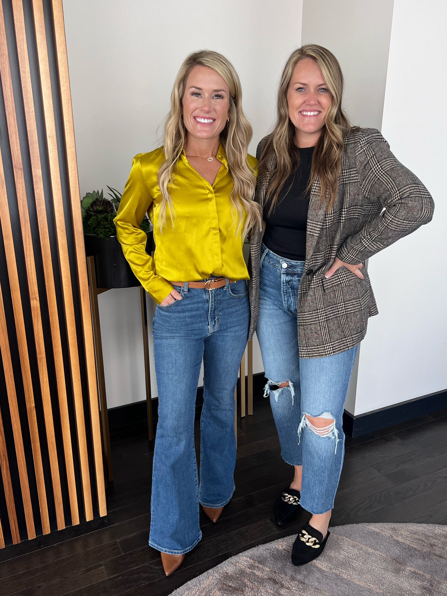 Here’s our Day 1 of LTKCon daytime look! 
Blazer
Blouse 
Denim outfits 
Fall outfits 

#LTKCon #LTKshoecrush #LTKstyletip