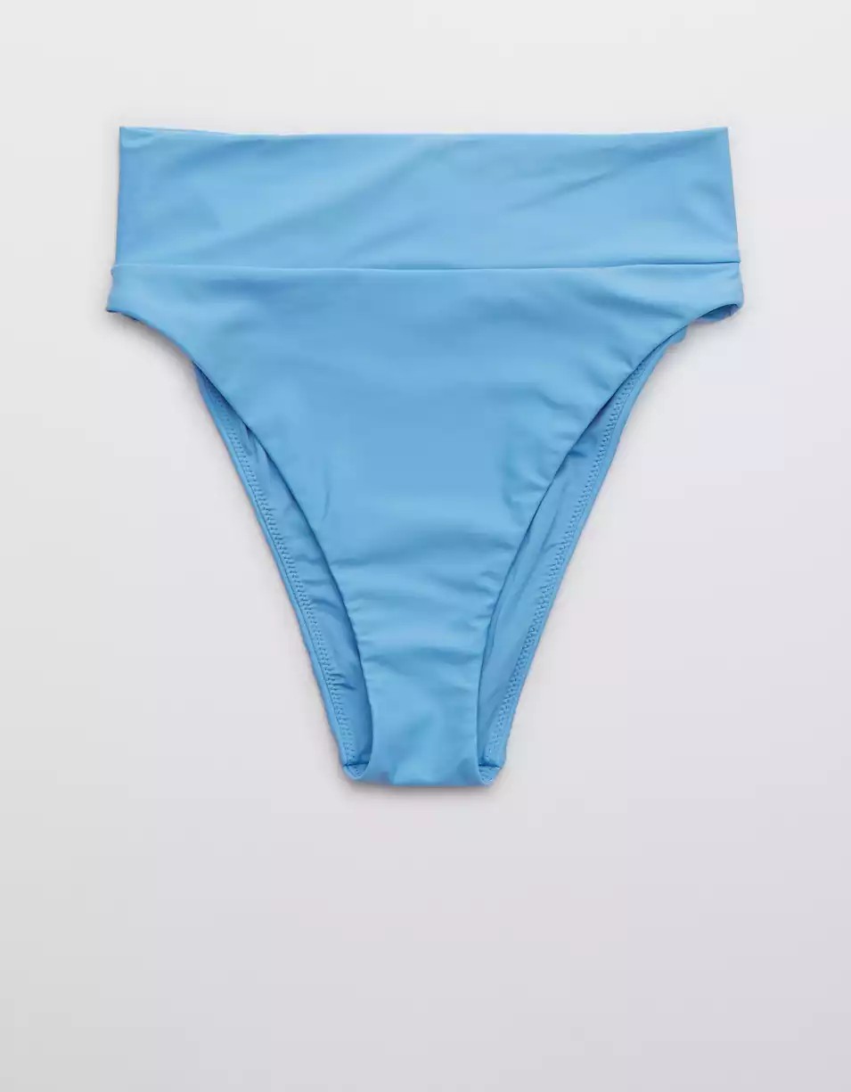Aerie High Cut Cheeky Bikini Bottom | American Eagle Outfitters (US & CA)