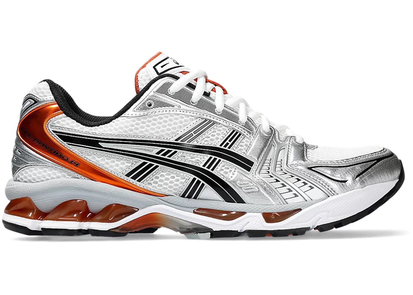 ASICS Gel-Kayano 14 White Piquant Orange | StockX
