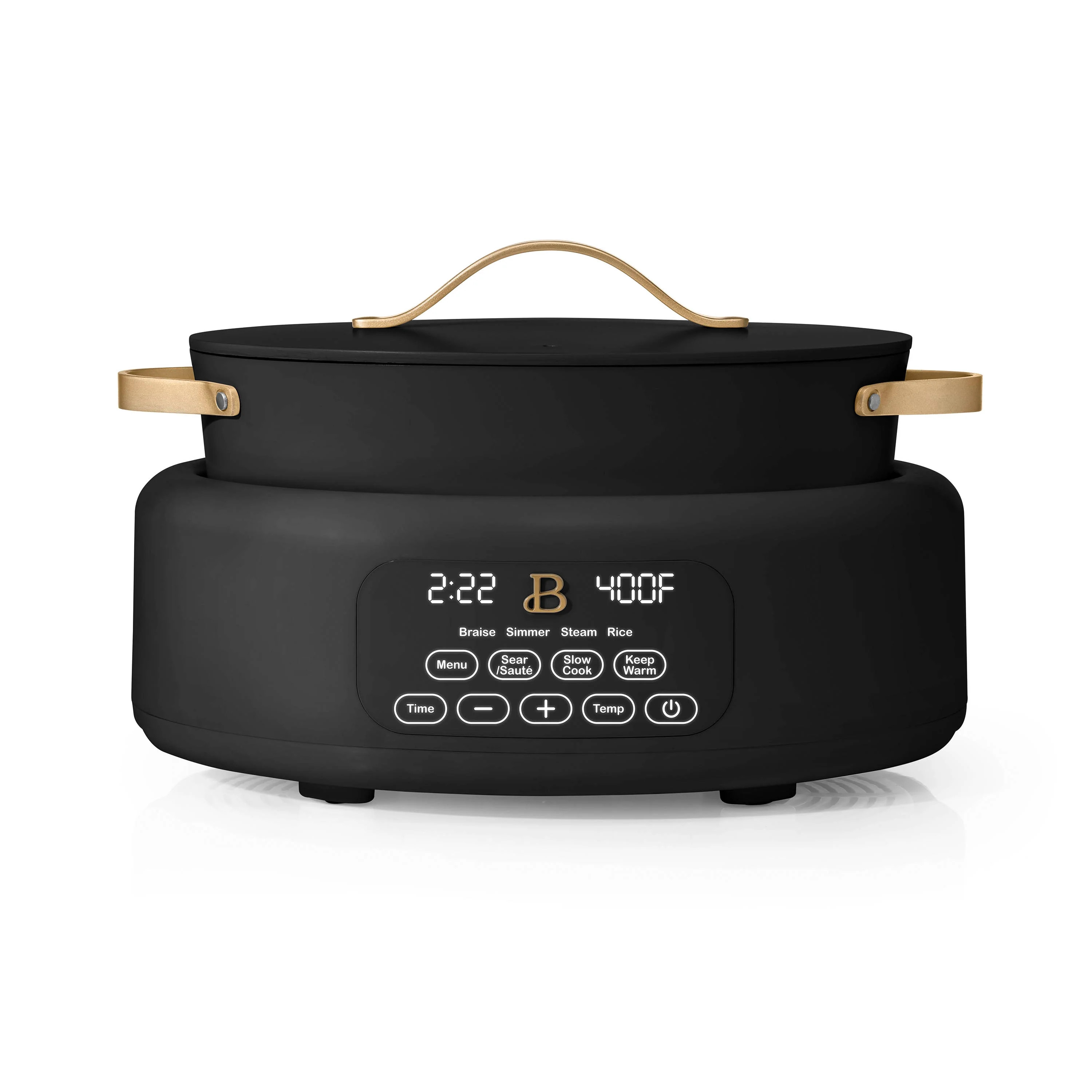 Beautiful 10 in 1, 6 Qt Electric Multi-Cooker, Black Sesame by Drew Barrymore | Walmart (US)