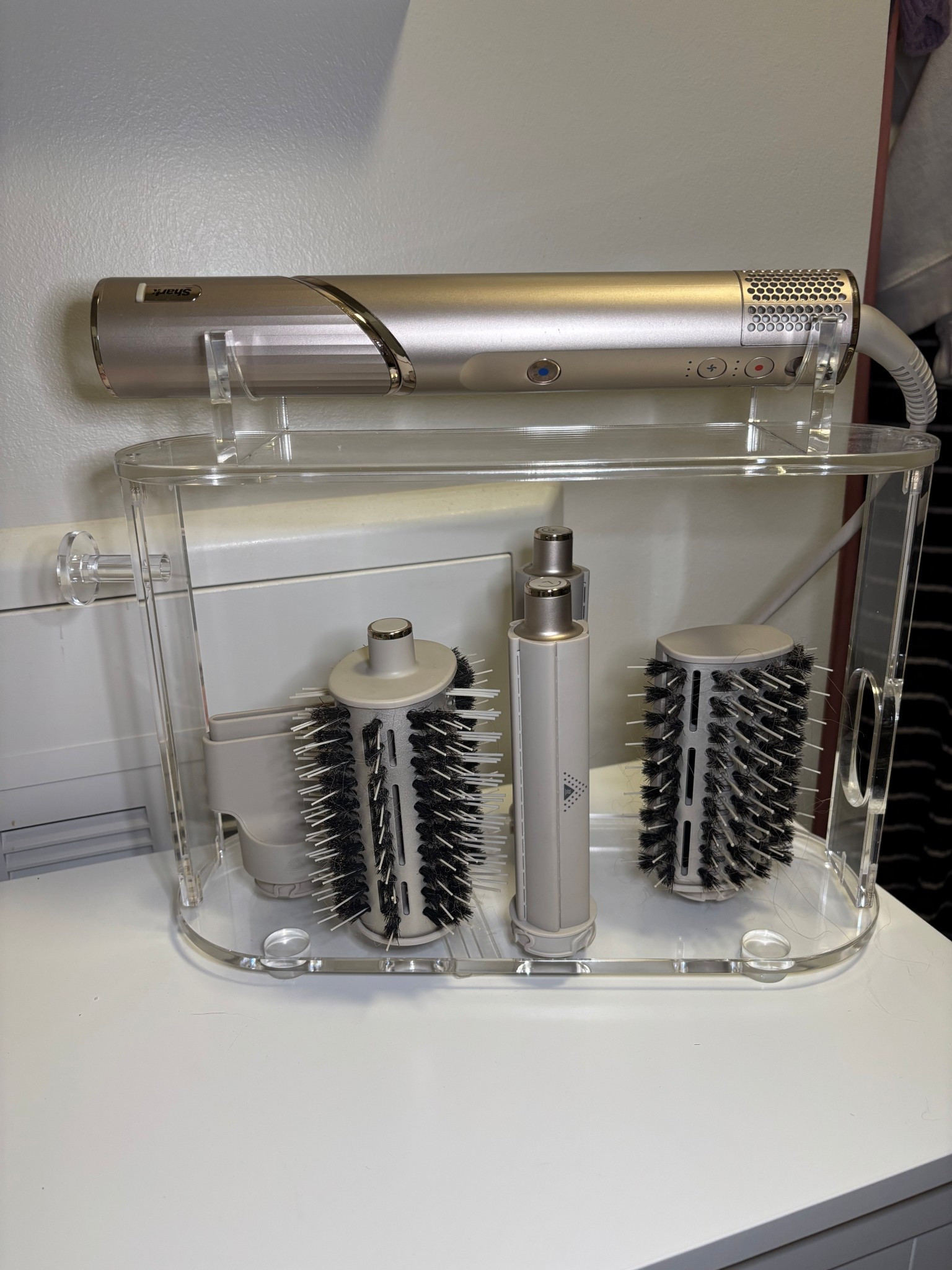 Store your Shark conveniently and efficiently with this cutie acrylic organizer! This makes grabbing my attachments so easy, and it’s compatible with your Dyson too! 

#LTKBeauty #LTKFindsUnder50 #LTKHome