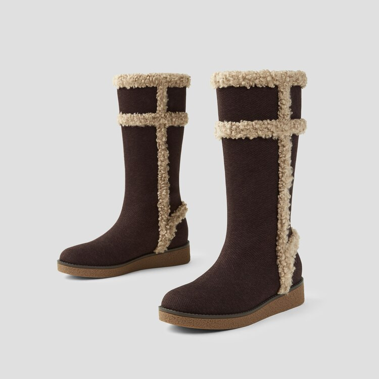 Faux Fur Boot | VIVAIA