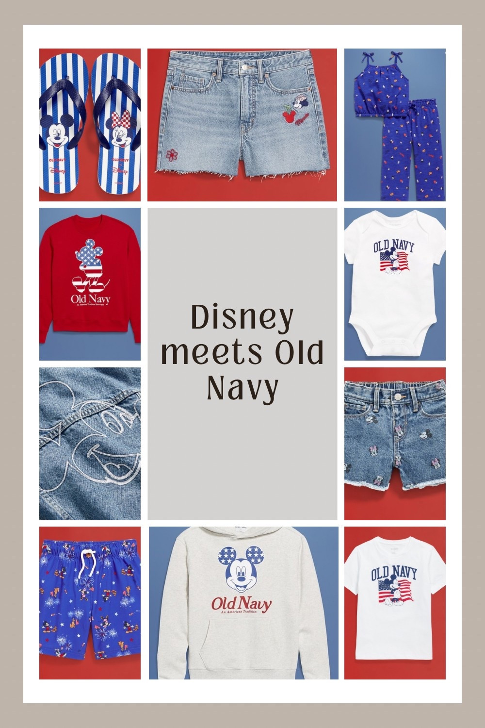 Disney meets Old Navy!!!! #OldNavy
#Disney
#OldNavyxDisney
#DisneyStyle
#DisneyOutfits
#MickeyMouse
#MinnieMouse
#DisneyFashion
#OldNavyStyle
#OldNavyHaul
#MatchingFamilyOutfits
#DisneyFamilyStyle
#DisneyApparel
#DisneyMagic


#LTKFamily #LTKGiftGuide #LTKStyleTip