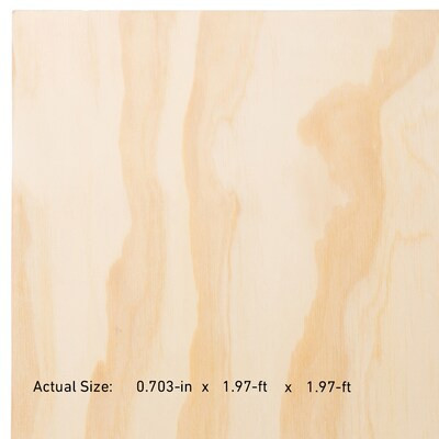 23/32-in x 2-ft Bcx Pine Sanded Plywood | Lowe's