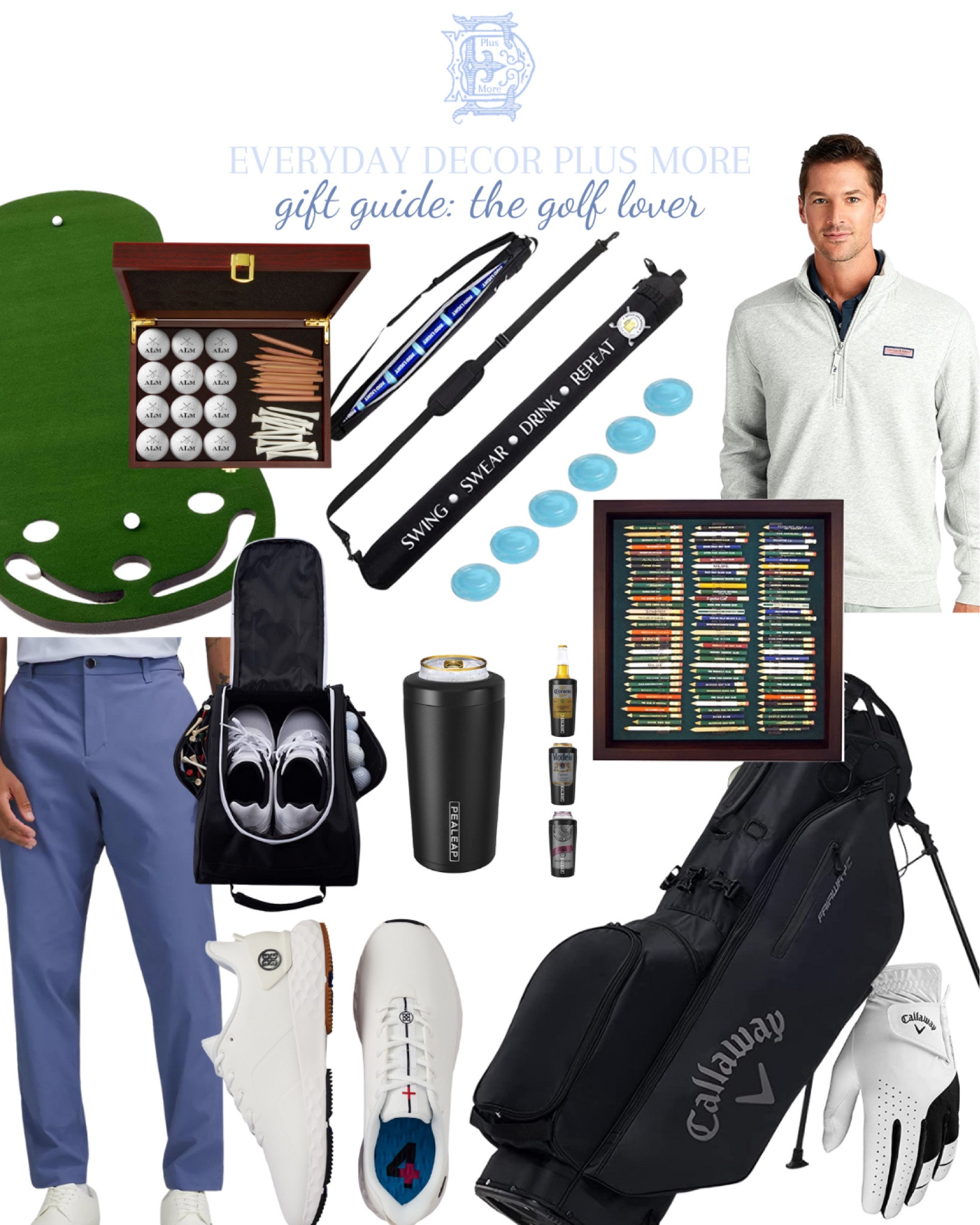 Gift guides for men! Gift guides for him! Gifts for the golf lover!

#stockingstuffer #stockingstufferforhim #stockingstufferideas #stockingstuffersideas #giftguides #giftguides2022 #giftsforhim #affordablegifts #edpmgiftguides #beautyonabudget #giftsforaguy #mensgifts #malegifts #guysgifts #husbandgifts #giftsforhusband #giftsfordad #dadgifts #giftsforgrandpa #grandpagifts #christmasgiftguides #christmasgiftideas #holidaygiftguides #holidaygiftideas #giftideas #holidaygifting  #grandparentgifts #parentgifts #golfgifts


#LTKHoliday #LTKCyberweek #LTKGiftGuide