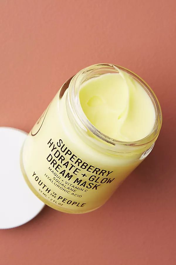 Youth To The People Superberry Hydrate + Glow Dream Mask By Youth To The People in Yellow | Anthropologie (US)