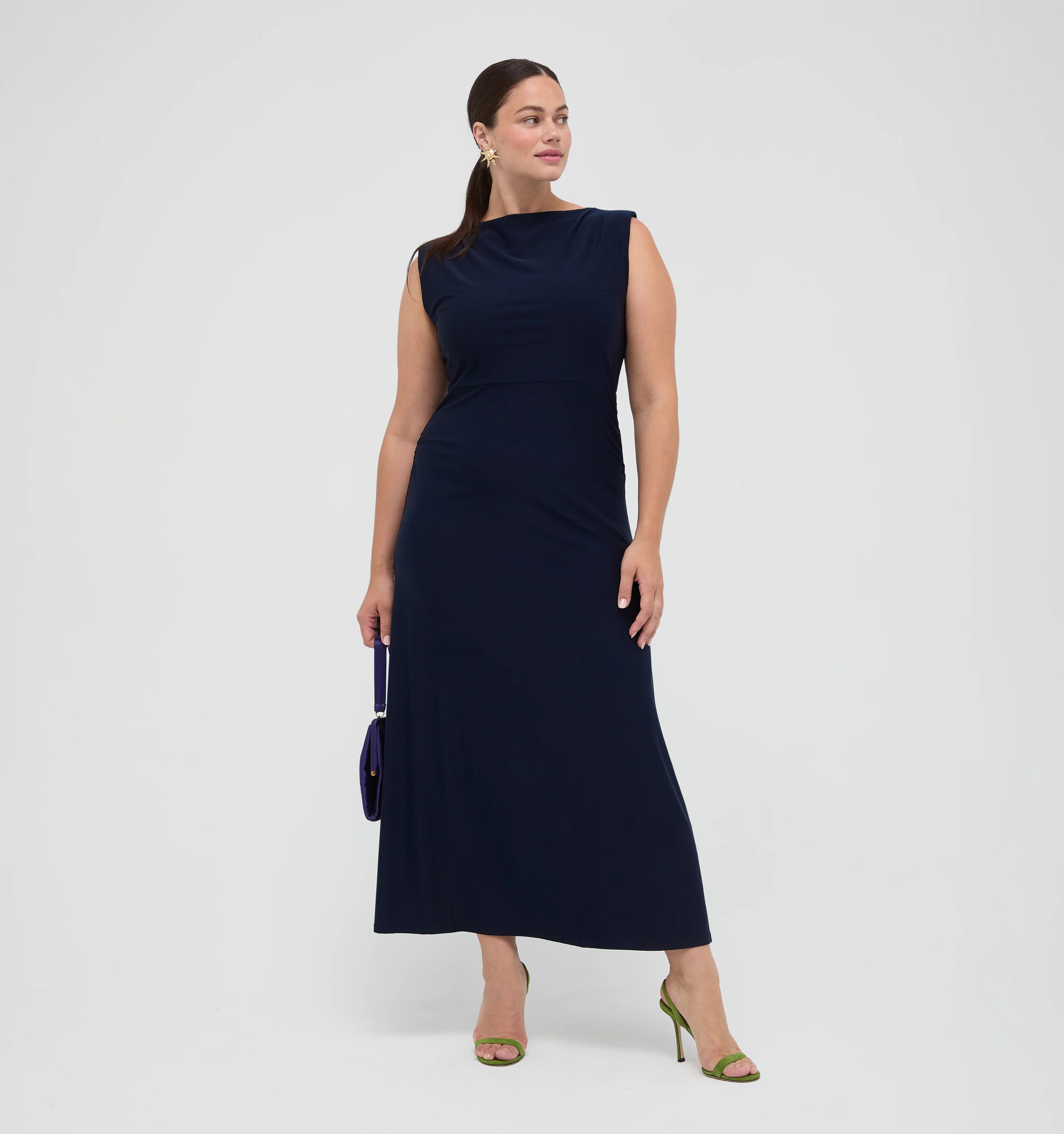 The Sloane Dress -  Midnight Navy Midnight Navy / XXXXL | Hill House Home US