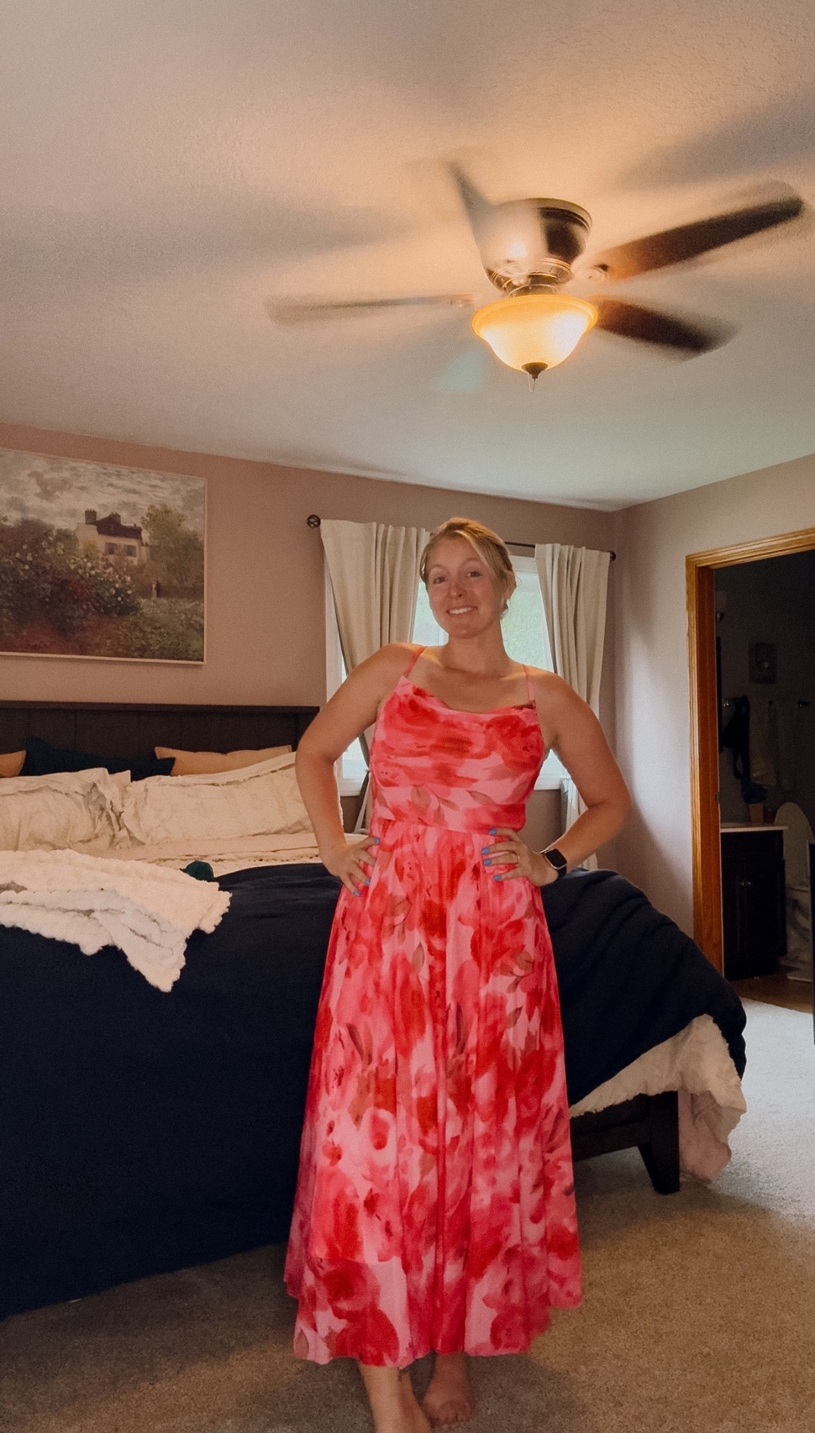 🌸 The Perfect Wedding Guest Dress – Feminine, Flowy & Flattering

Wearing this beautiful pink floral dress in a size medium – I’m 160 lbs and usually a size 10, and this fits perfectly true to size. The cowl neckline, adjustable straps, and flowy skirt make it comfortable, breathable, and ultra-flattering on a midsize body.

This is the ideal summer wedding guest dress or garden party outfit. It offers a forgiving fit through the waist and hips, making it bump-friendly too!

🌷 Lightweight and breathable
🌷 Elegant for weddings or baby showers
🌷 Great for midsize & maternity-friendly fashion

📲 Linked on my LTK so you can grab this beauty before it’s gone!

#weddingguestlook #midsizedress #pinkfloraldress #summerstyle #maternityfriendlyfashion #size10style #LTKweddingguest #flatteringfit #LTKcurves #gardenpartydress #midsizefashion

#LTKMidsize #LTKWedding #LTKParties