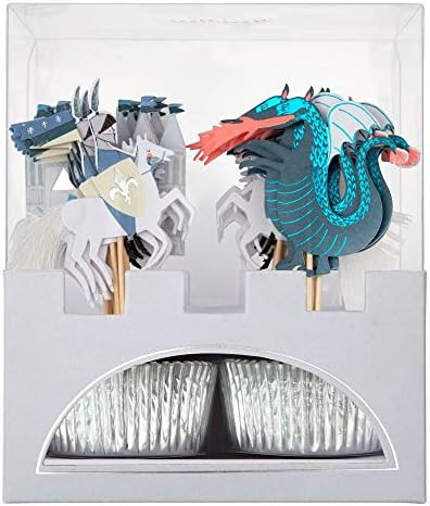 Meri Meri Dragon Knights Cupcake Kit | Amazon (US)