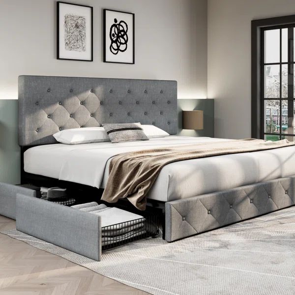 Upholstered Storage Bed | Wayfair North America