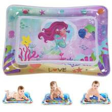 pc Tummy Time Water Mat Water Play Mat For Babies Inflatable Tummy Time Water Play Mat For Infants And Toddlers To Months Promote Development Toys | SHEIN