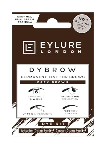Eylure DYBROW Eyebrow Dye Kit, Dark Brown | Amazon (UK)