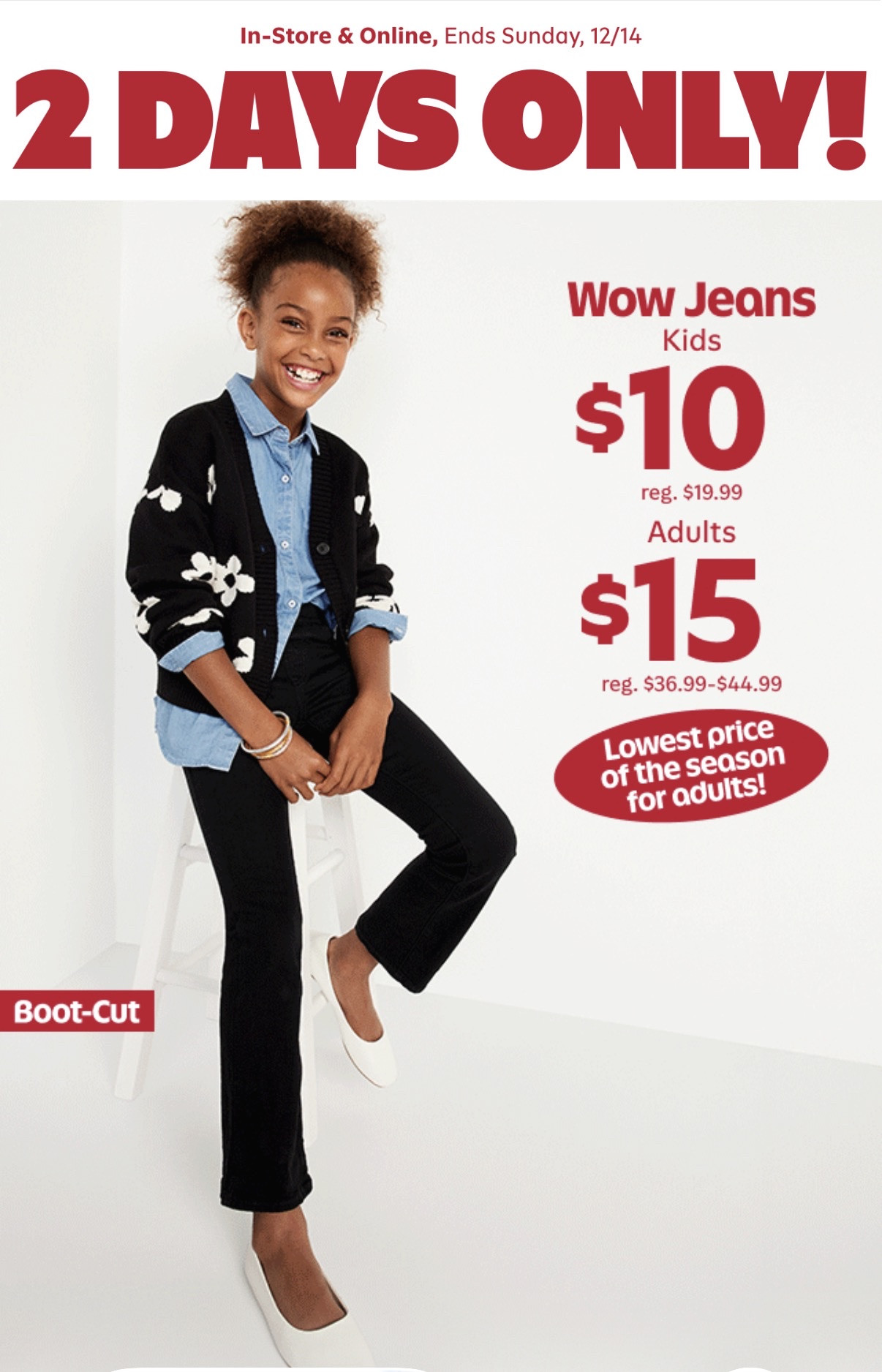 Old Navy is saving parents TODAY — kids jeans for $10 and adult jeans for $15!!
Cute styles, great fits, and prices that make sense.
I rounded up all my favorites and linked them on my LTK!

#ShoppingWithPriiincesss #Atlantamom #Atlantabloggers #Atlantablogger #AtlantaCreator #Atlantacontentcreators #Atlantacontentcreator #momshopping #familyfashion #oldnavyfinds #LTKholiday


#LTKSaleAlert #LTKGiftGuide #LTKHoliday