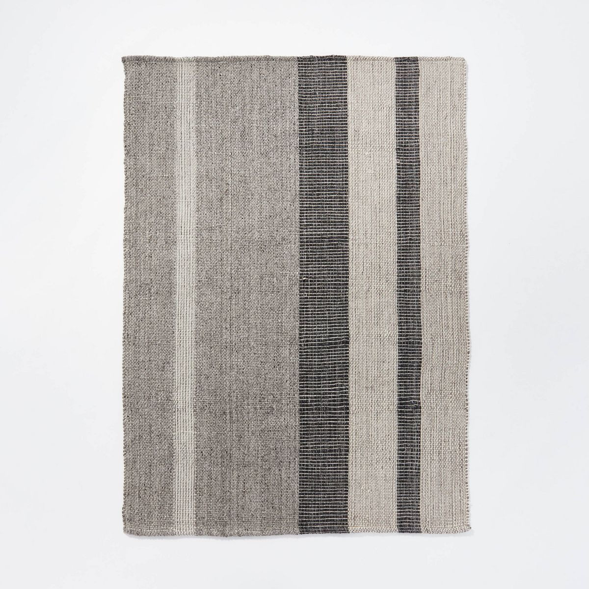 7'x10' Wellsville Handloom Flatweave Stripe Rug Gray - Threshold™ designed with Studio McGee | Target
