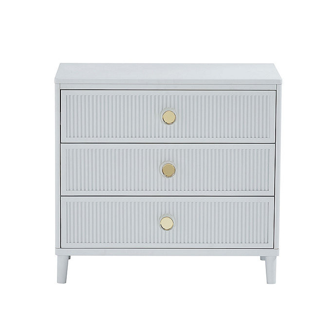 Yves 3-Drawer Nightstand | Ballard Designs, Inc.