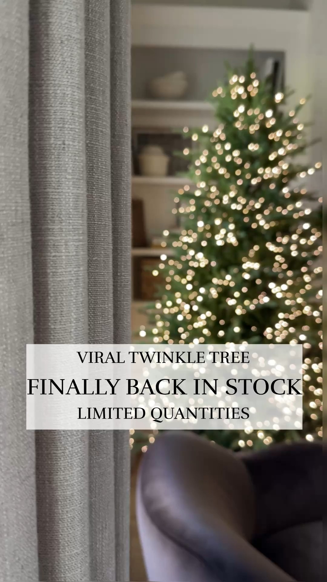 THE VIRAL CHRISTMAS TREE IS BACK IN STOCK!!!! 

#LTKHoliday #LTKSeasonal