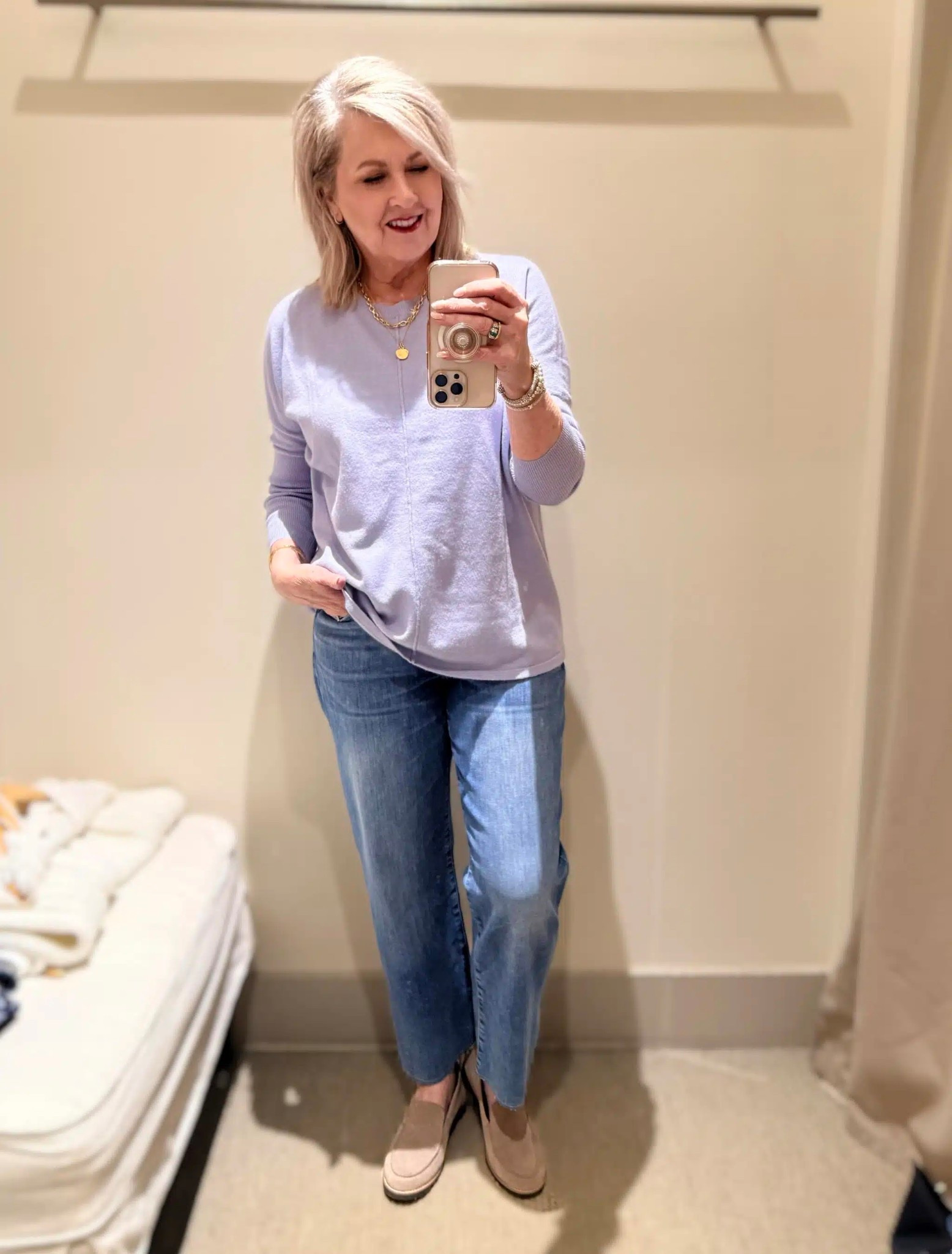 More great finds from my J. Jill try on haul! My sweater is a size small and jeans are a size 8. 

#LTKOver40 #LTKootd #LTKWorkwear