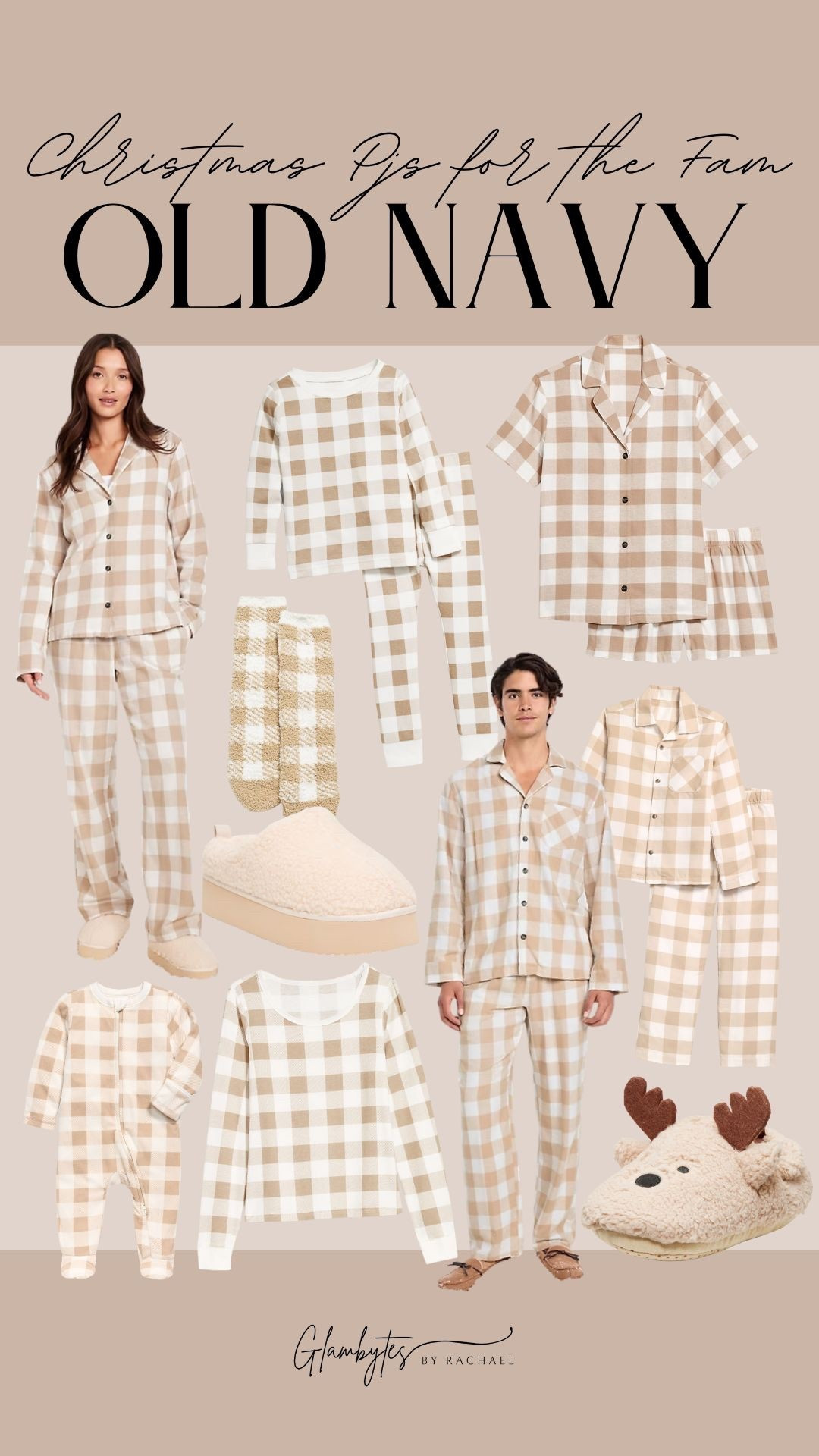 Matching Christmas pjs from Old Navy 🤍 Grab them now 50% off 🌟 Holiday fun for the whole fam! 

Christmas pajamas, matching family PJs, holiday gifts, cozy neutrals, Old Navy finds, holiday style, Christmas morning outfits, winter loungewear, family pajamas, gift guide

#LTKFamily #LTKHoliday #LTKSaleAlert