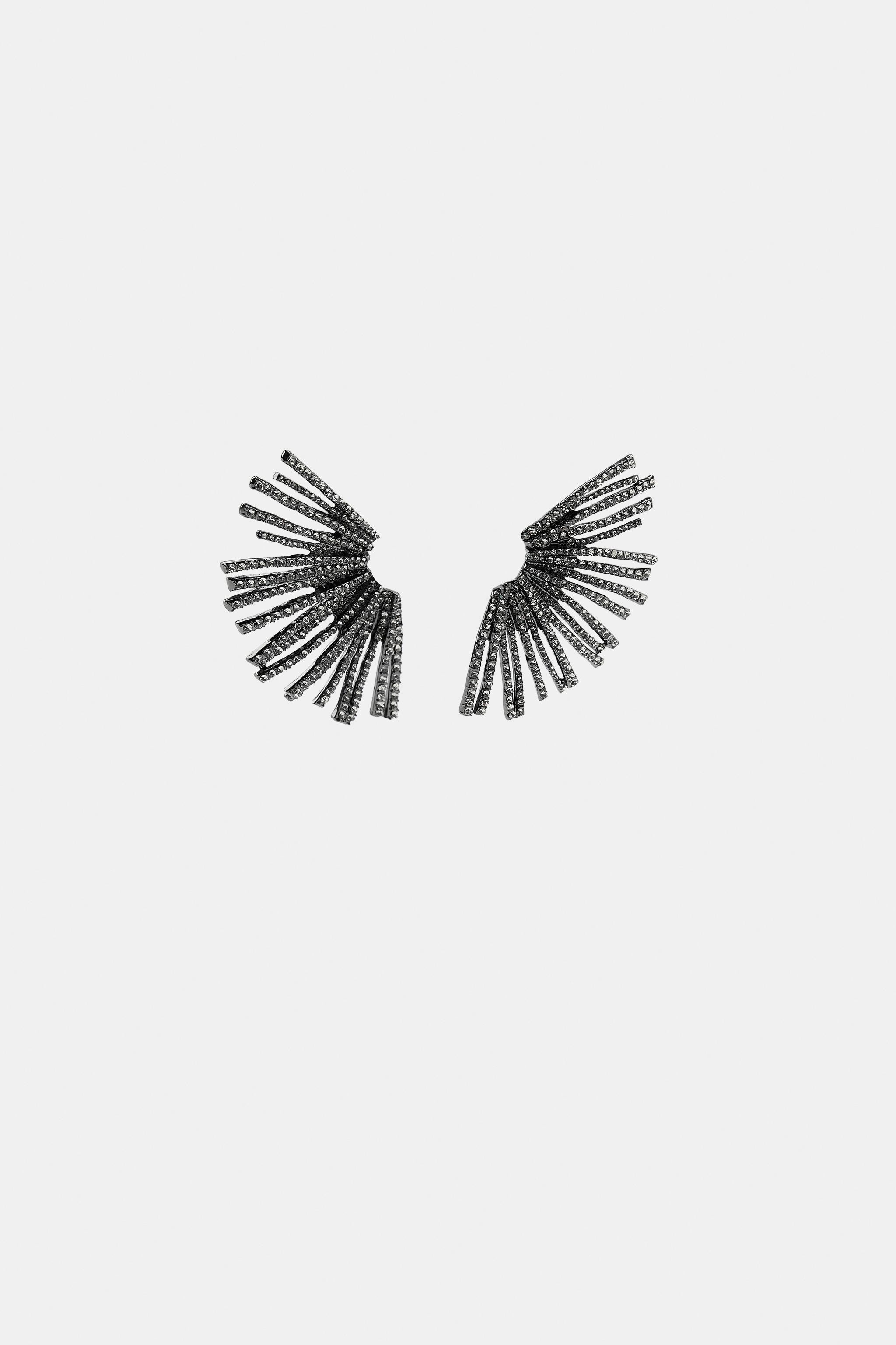 SHINY EAR CUFF EARRINGS | Zara UK