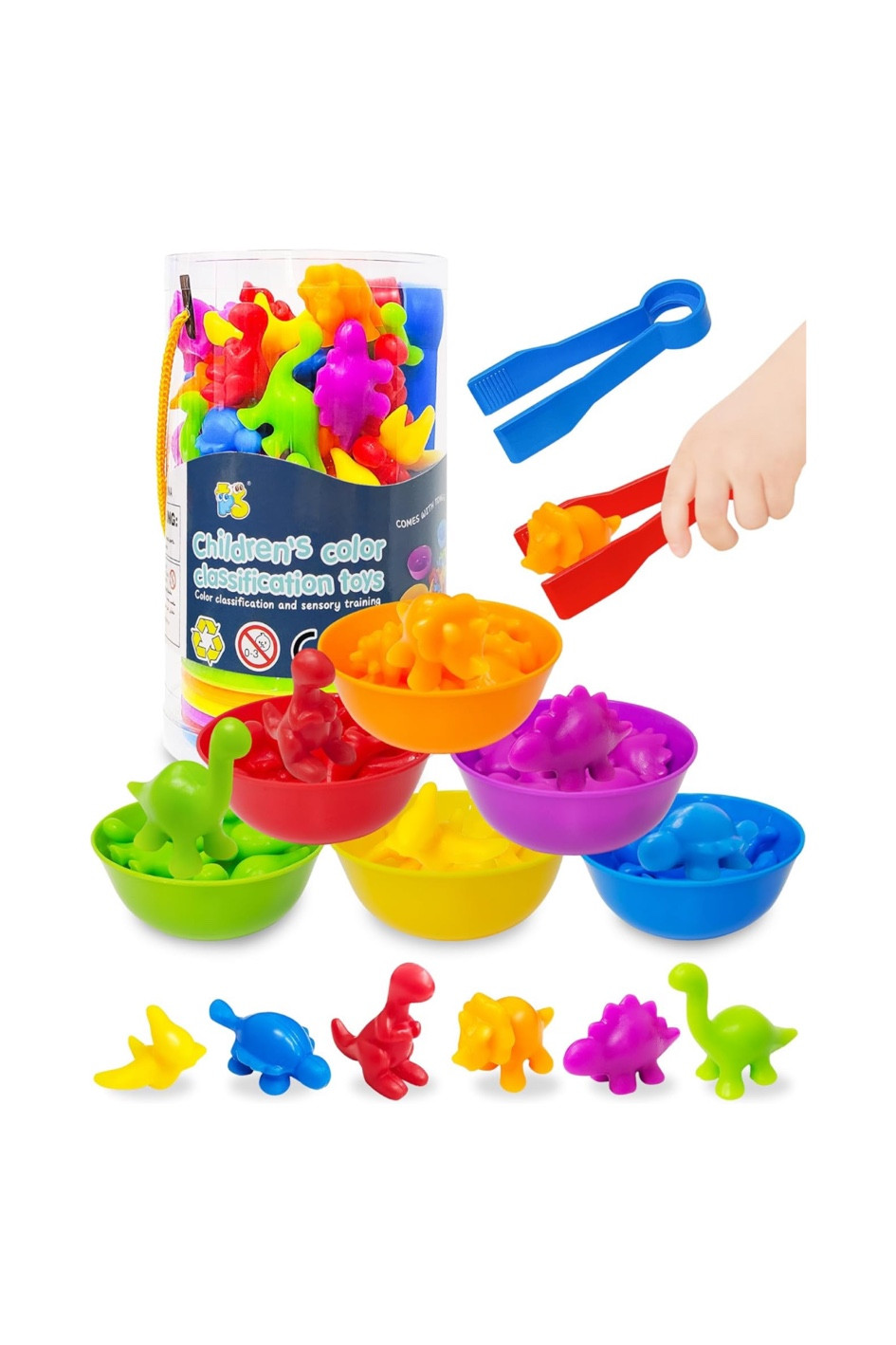 Yetonamr Counting Dinosaurs Montessori Toys for 3 4 5 Years Old Boys Girls, Toddler Stocking Stuffers Preschool Learning Activities Toys for Kids Ages 2-4, 3-5, 4-8, Birthday Gifts Sensory Toys

#stockingstuffers #toddlers #slptoys #slp #autism #adhd 

#LTKfindsunder50 #LTKGiftGuide #LTKkids